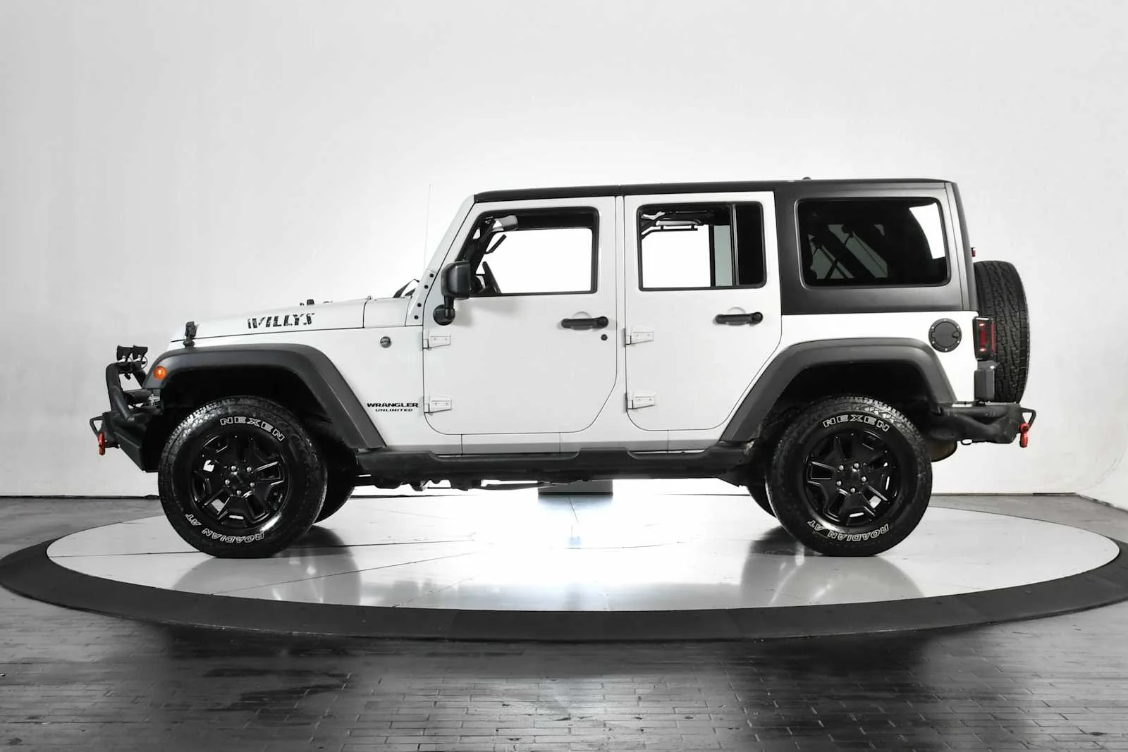 Used 2017 Bright White Clearcoat Jeep Willys Wheeler image 2