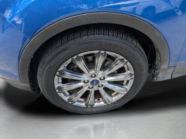 Used 2017 Blue Ford Titanium image 26