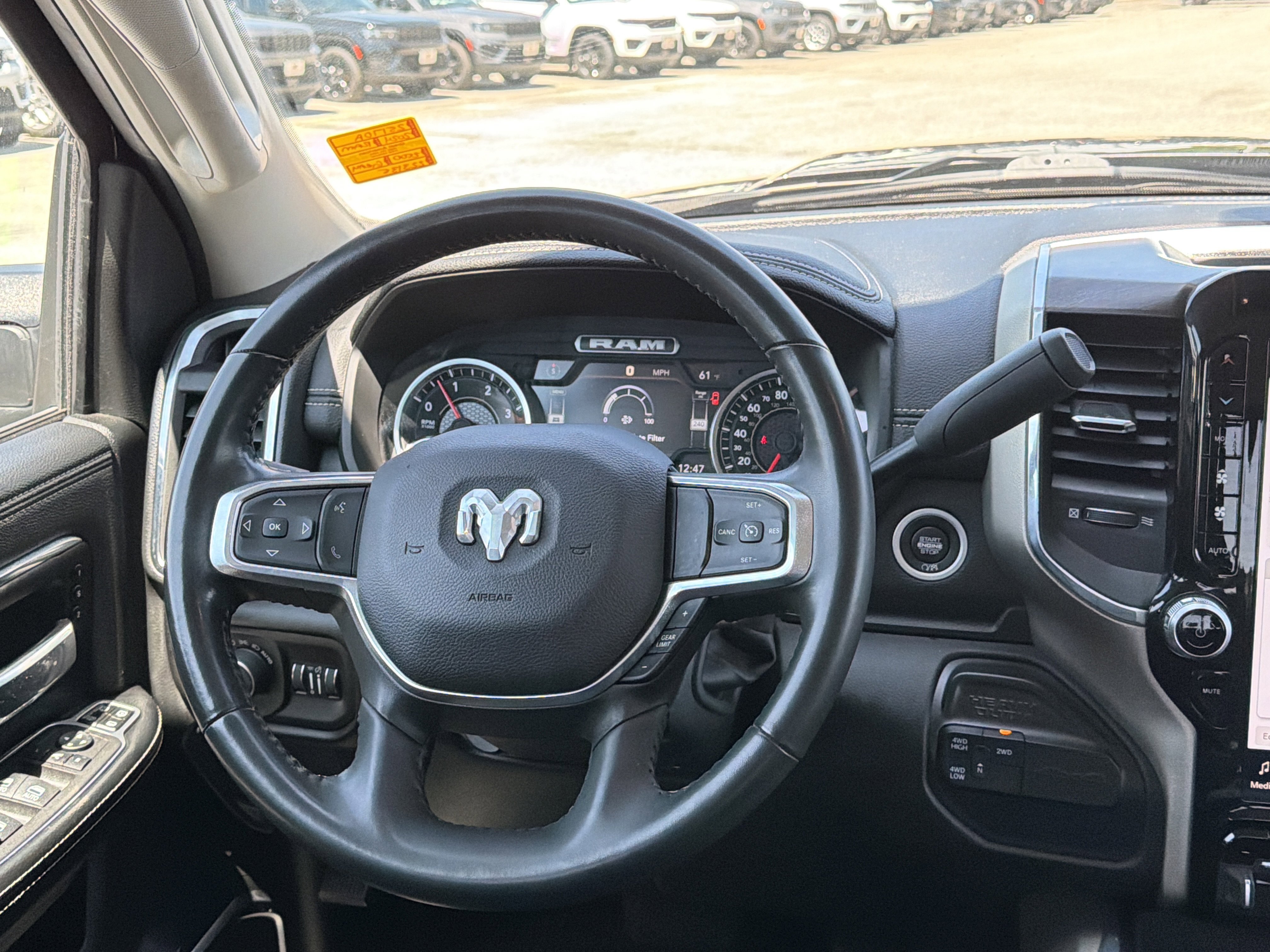 Used 2024 Granite Crystal Metallic Clearcoat Ram Laramie image 24