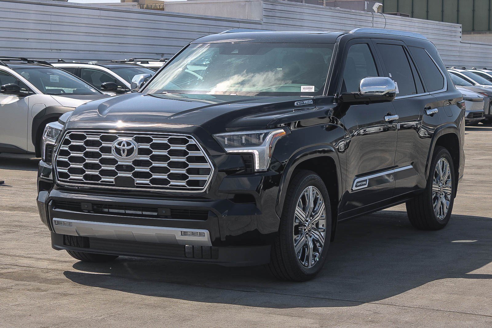 New 2026 Midnight Black Metallic Toyota  Capstone image 3