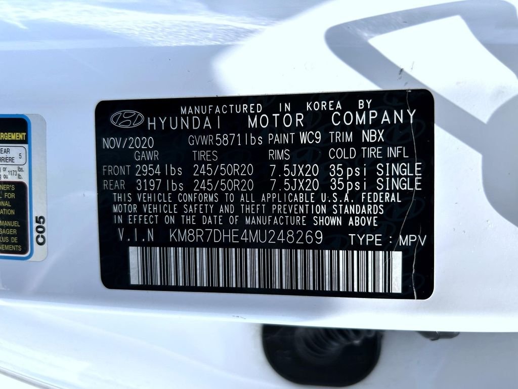 Used 2021 White Hyundai Calligraphy image 28
