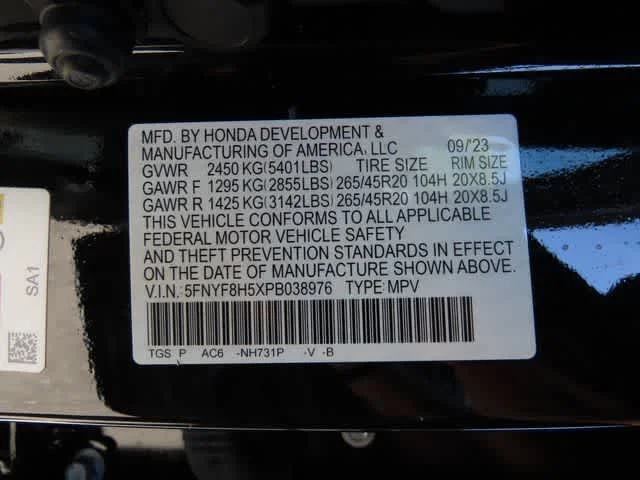 2023 Honda Passport EX-L - Photo 27