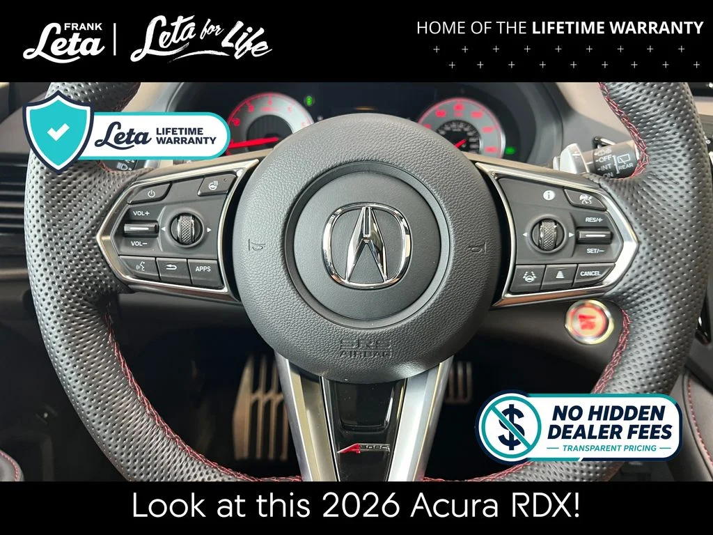 New 2026 Majestic Black Pearl Acura A-Spec Advance Package image 30