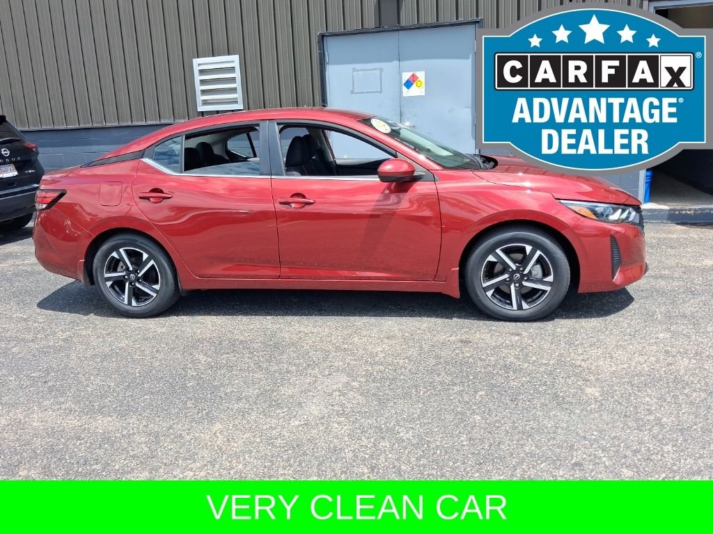 Used 2025 Red Nissan SV image 7