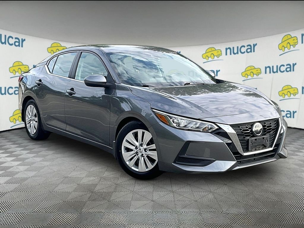 Gray (Gun Metallic) 2020 Nissan Sentra Sedan Front-Wheel Drive Automatic