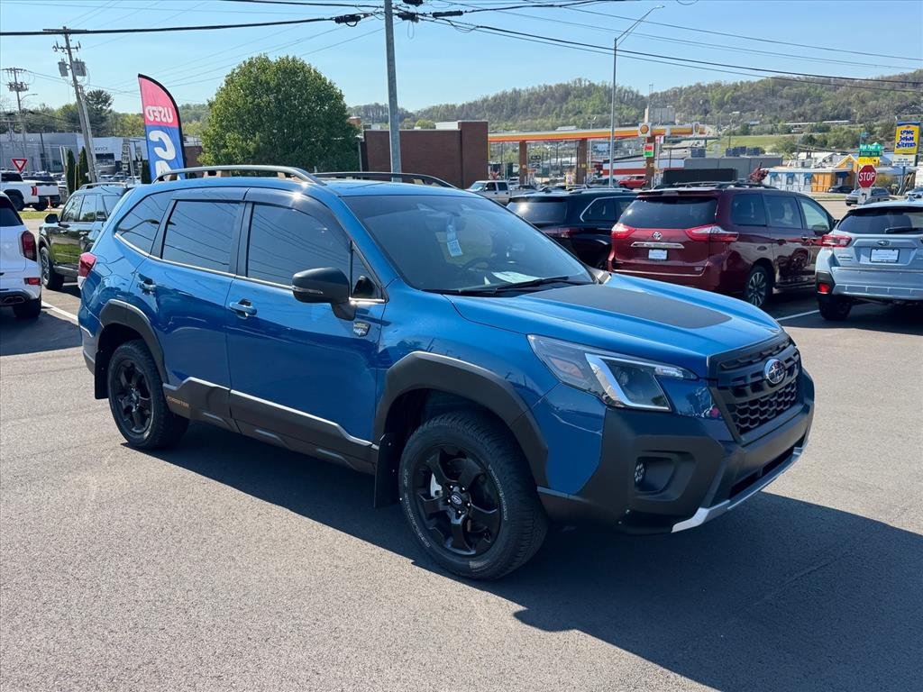 Used 2025 Geyser Blue Subaru Wilderness image 10