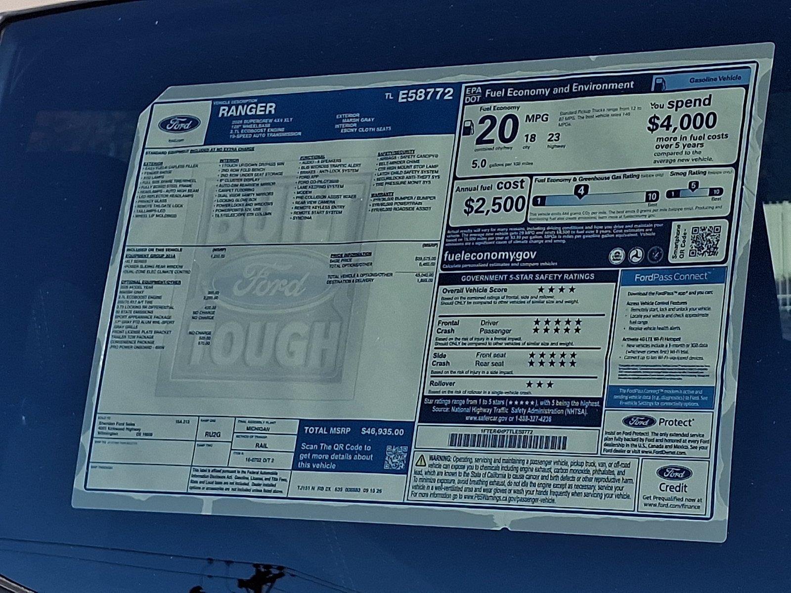 New 2026 Marsh Gray Ford XLT image 19
