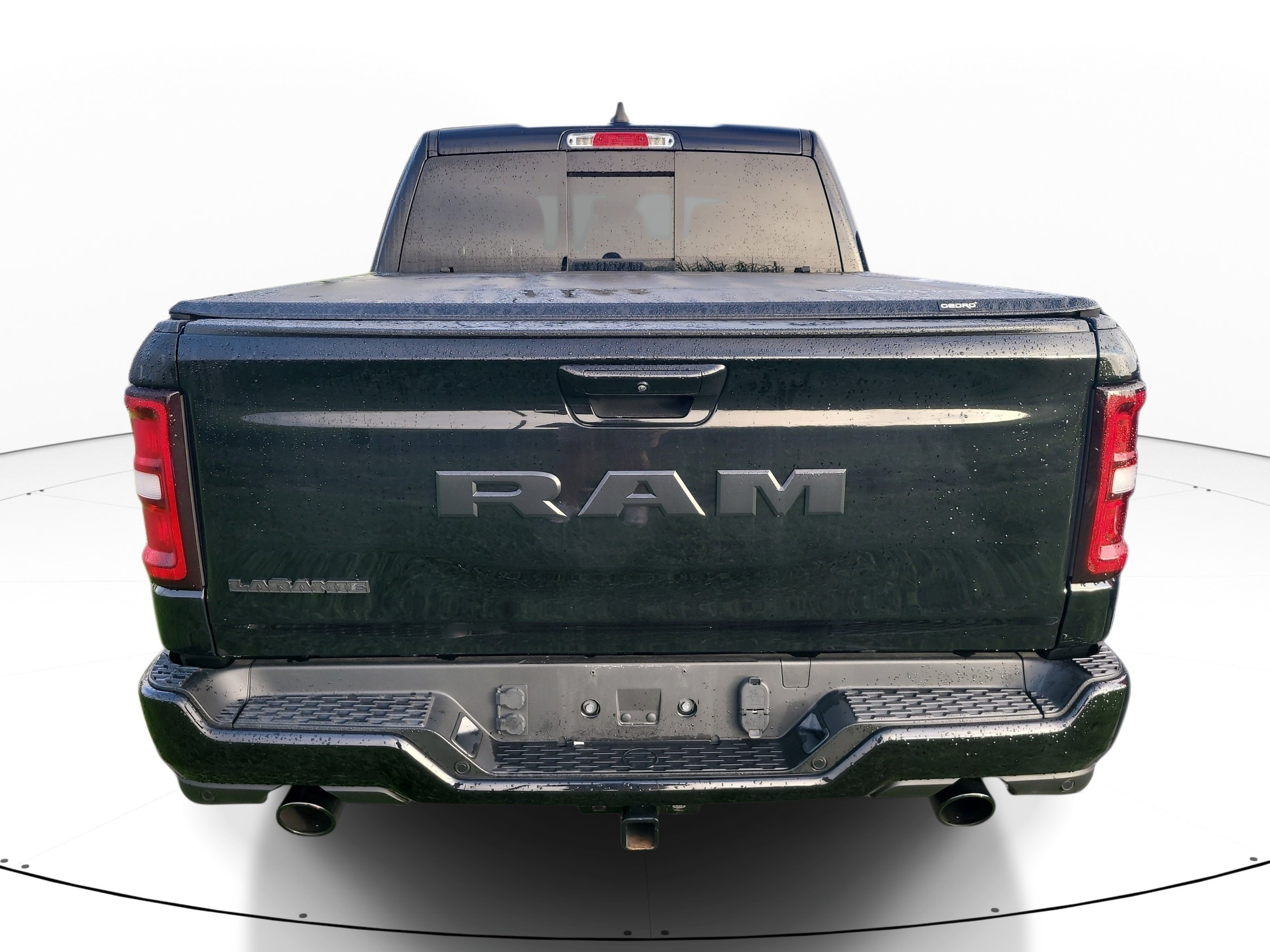 Used 2025 Diamond Black Crystal Pearlcoat Ram Laramie image 5