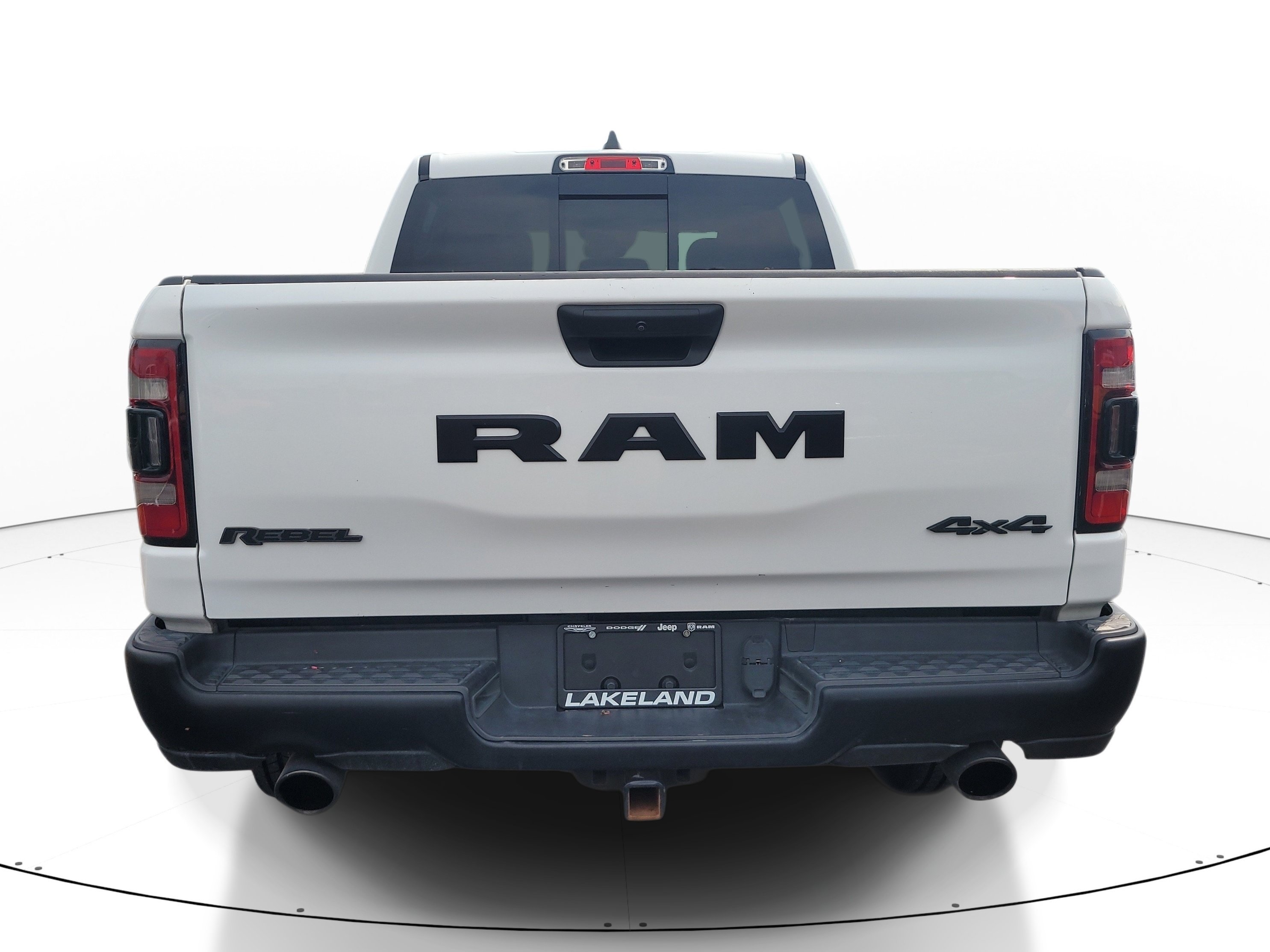 Used 2021 Bright White Clearcoat Ram Rebel image 5