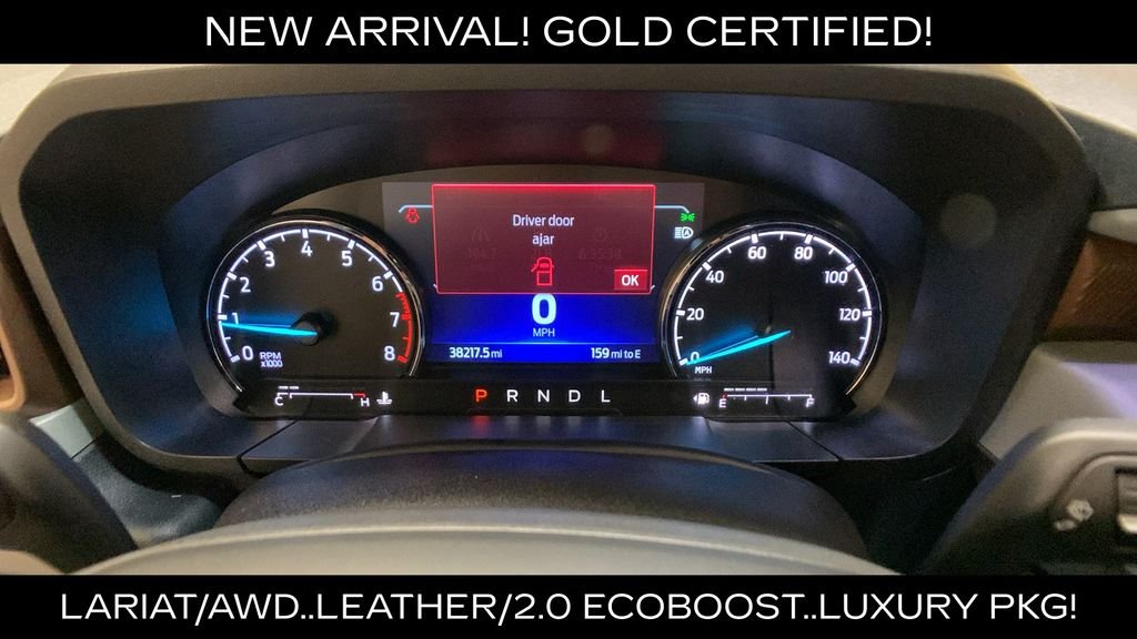 Certified Used 2022 Gray Metallic Ford Lariat image 35