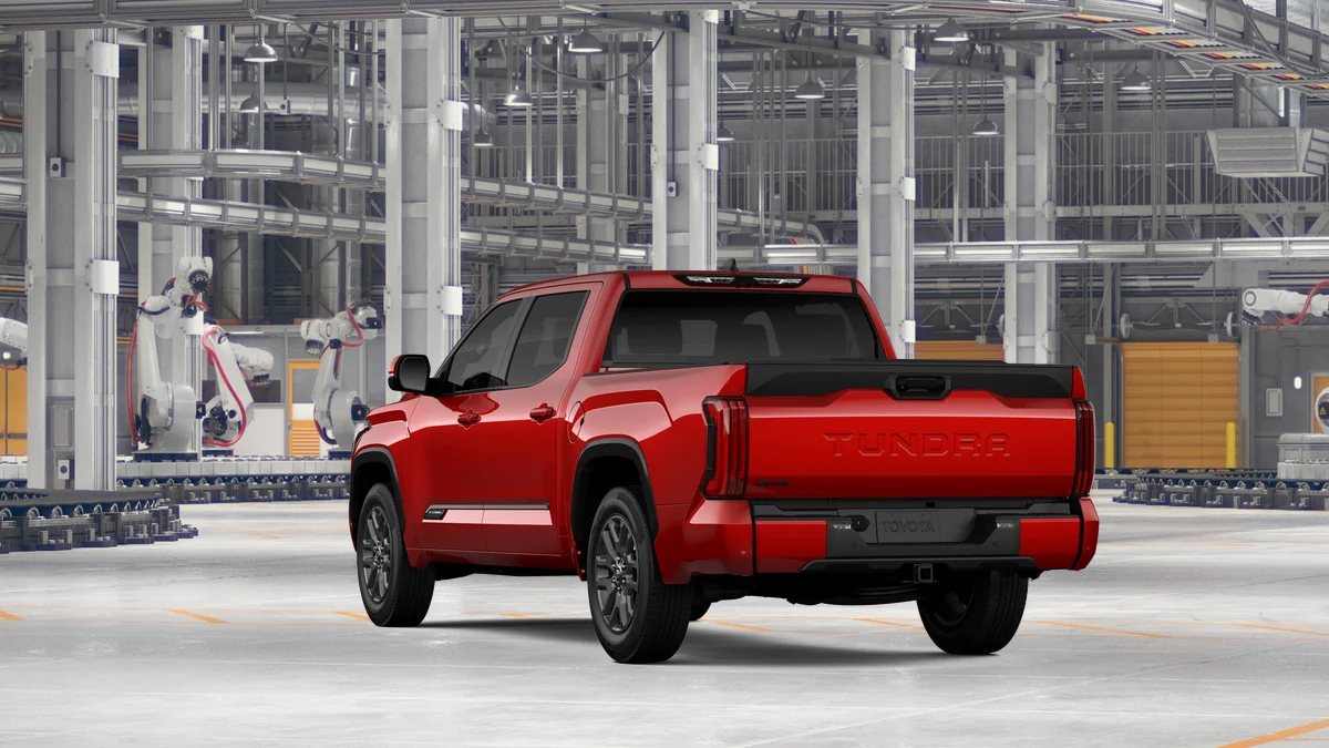 New 2026 Supersonic Red Toyota Platinum image 7