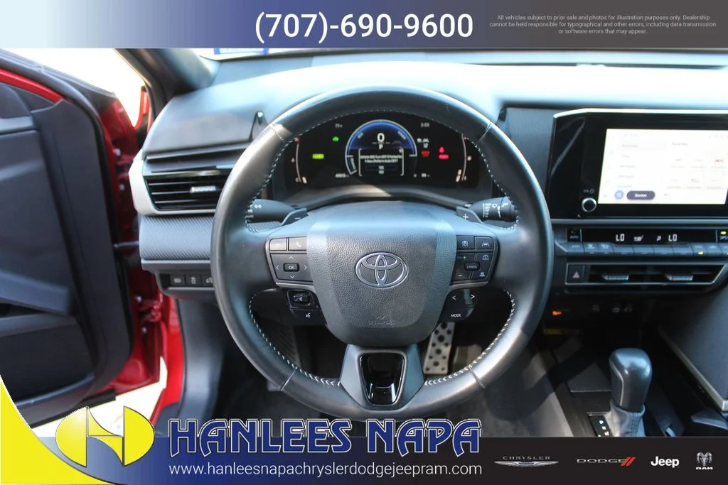 Used 2025 Red Toyota SE image 16