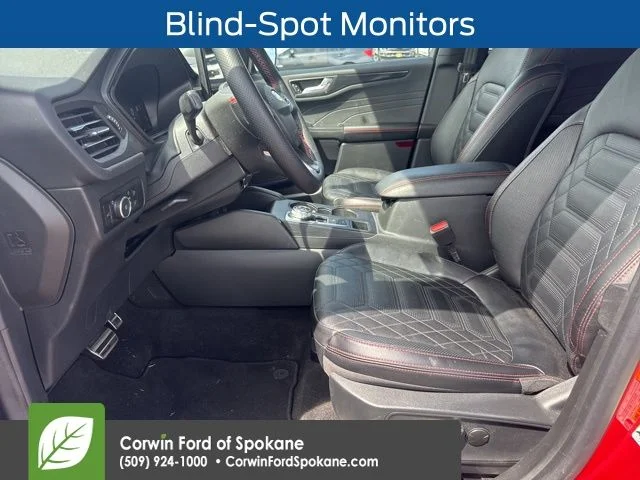 Used 2024 Rapid Red Metallic Tinted Clearcoat Ford ST-Line Elite image 3