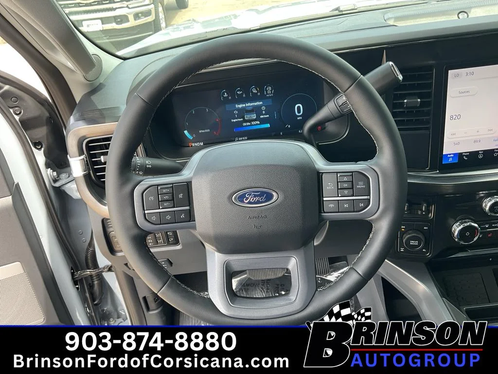 New 2026 Glacier Gray Metallic Tri-Coat Ford F-250® Lariat® image 18
