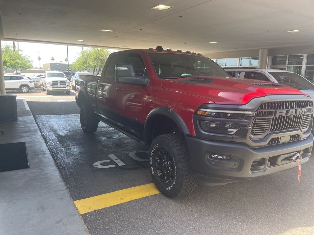 New 2026 Molten Red Pearl-Coat Exterior Paint RAM Power Wagon image 2