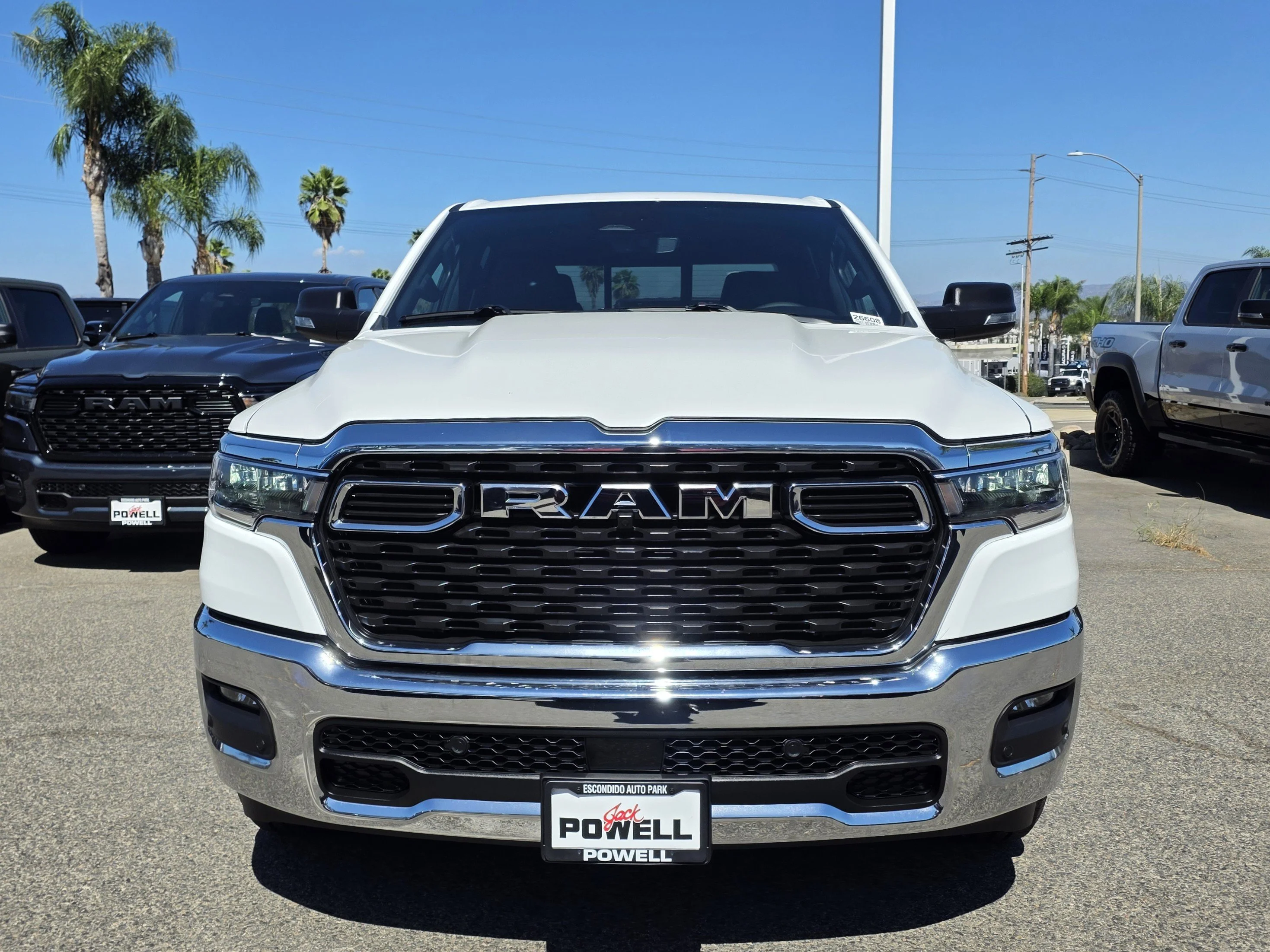 New 2026 Bright White Clearcoat RAM Big Horn/Lone Star image 7