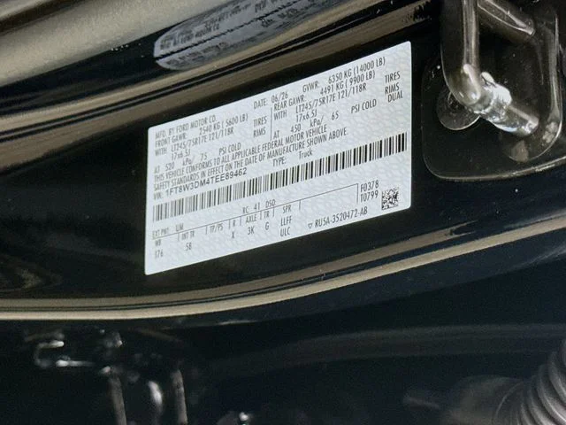 New 2026 Agate Black Metallic Ford F-350® Lariat® image 33