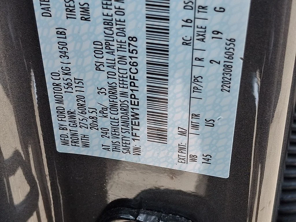 Used 2023 Gray Metallic Ford XLT image 28