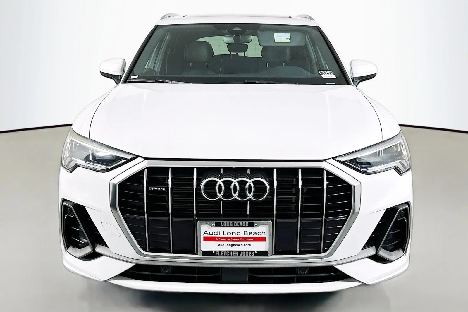Used 2023 Glacier White Metallic Audi S line Premium image 2