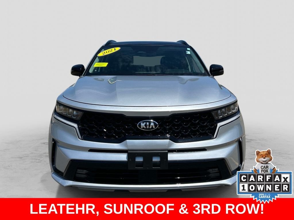 Used 2021 Silver Kia EX image 8