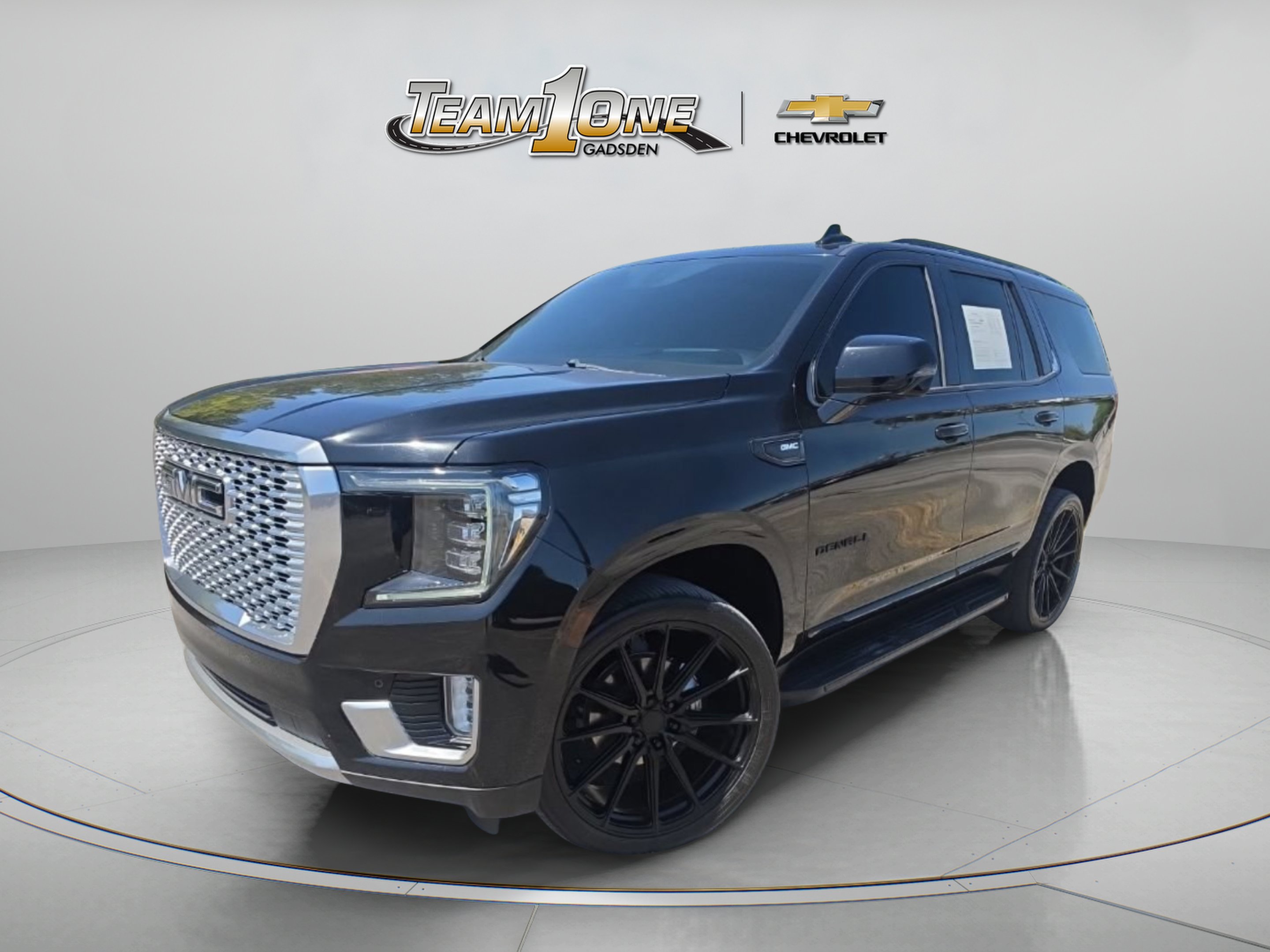 Used 2021 ONYX BLACK GMC Denali image 3