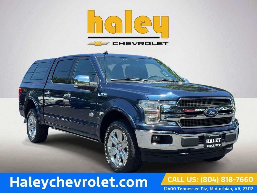 Used 2018 Blue Ford King Ranch image 1