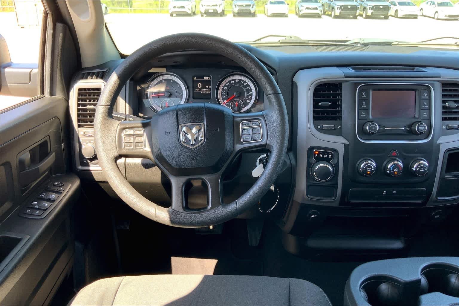 Used 2021 Diamond Black Crystal Pearlcoat Ram Tradesman image 6