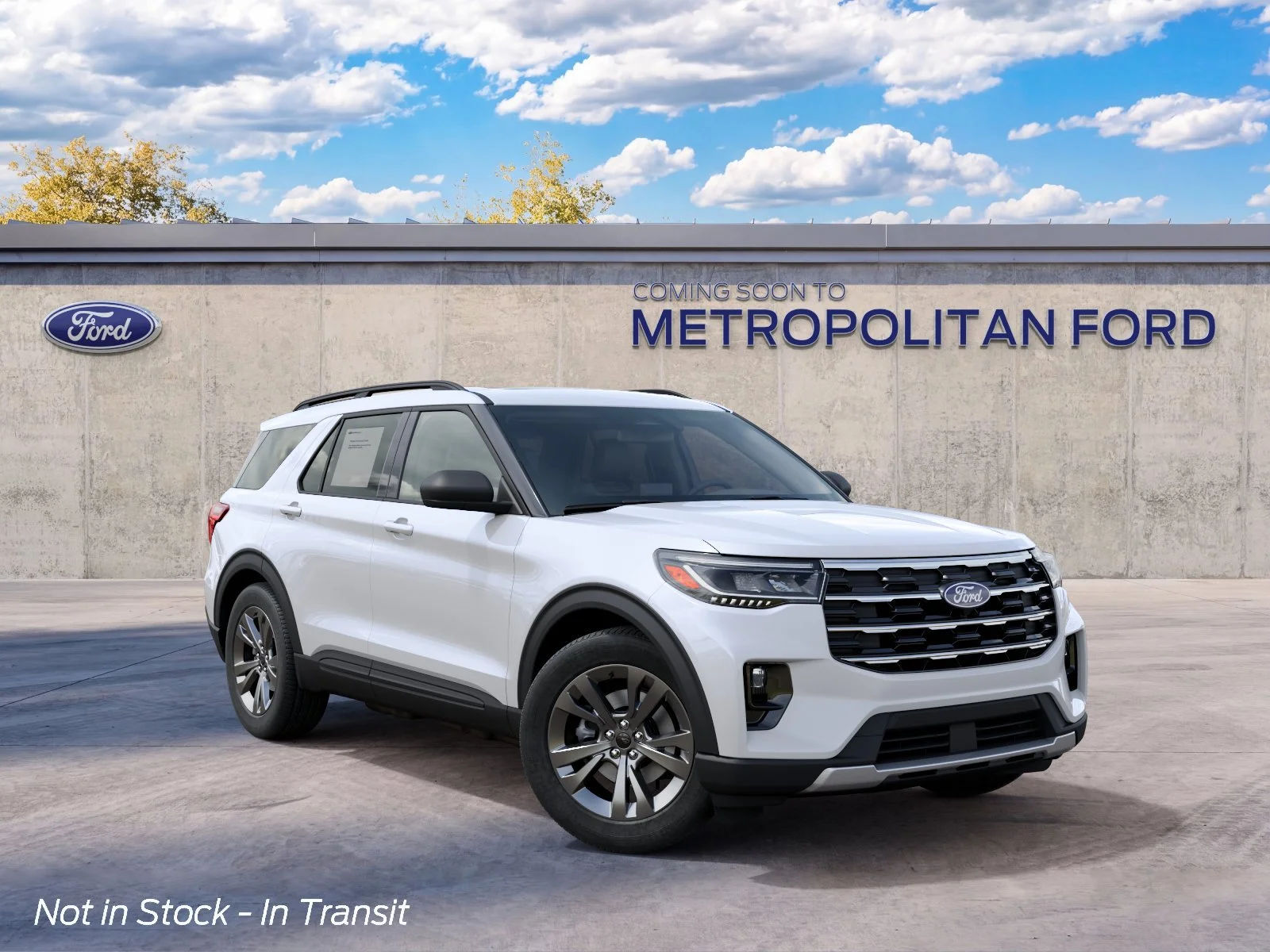 New 2027 Star White Metallic Tri-Coat Ford Active image 4