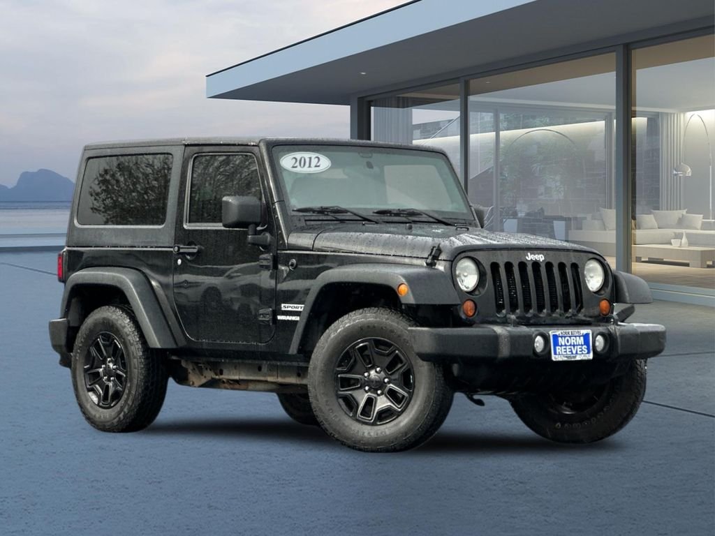 Used 2012 Jeep Wrangler Sport with VIN 1C4AJWAG0CL196587 for sale in Irvine, CA