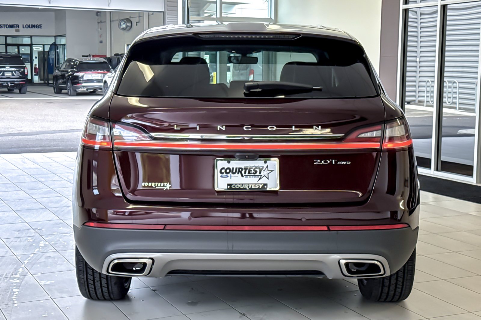 Certified Used 2019 Burgundy Velvet Metallic Tinted Clearcoat Lincoln Reserve image 5