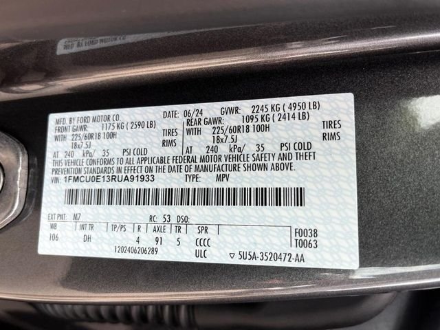 New 2024 Carbonized Gray Ford Base image 17