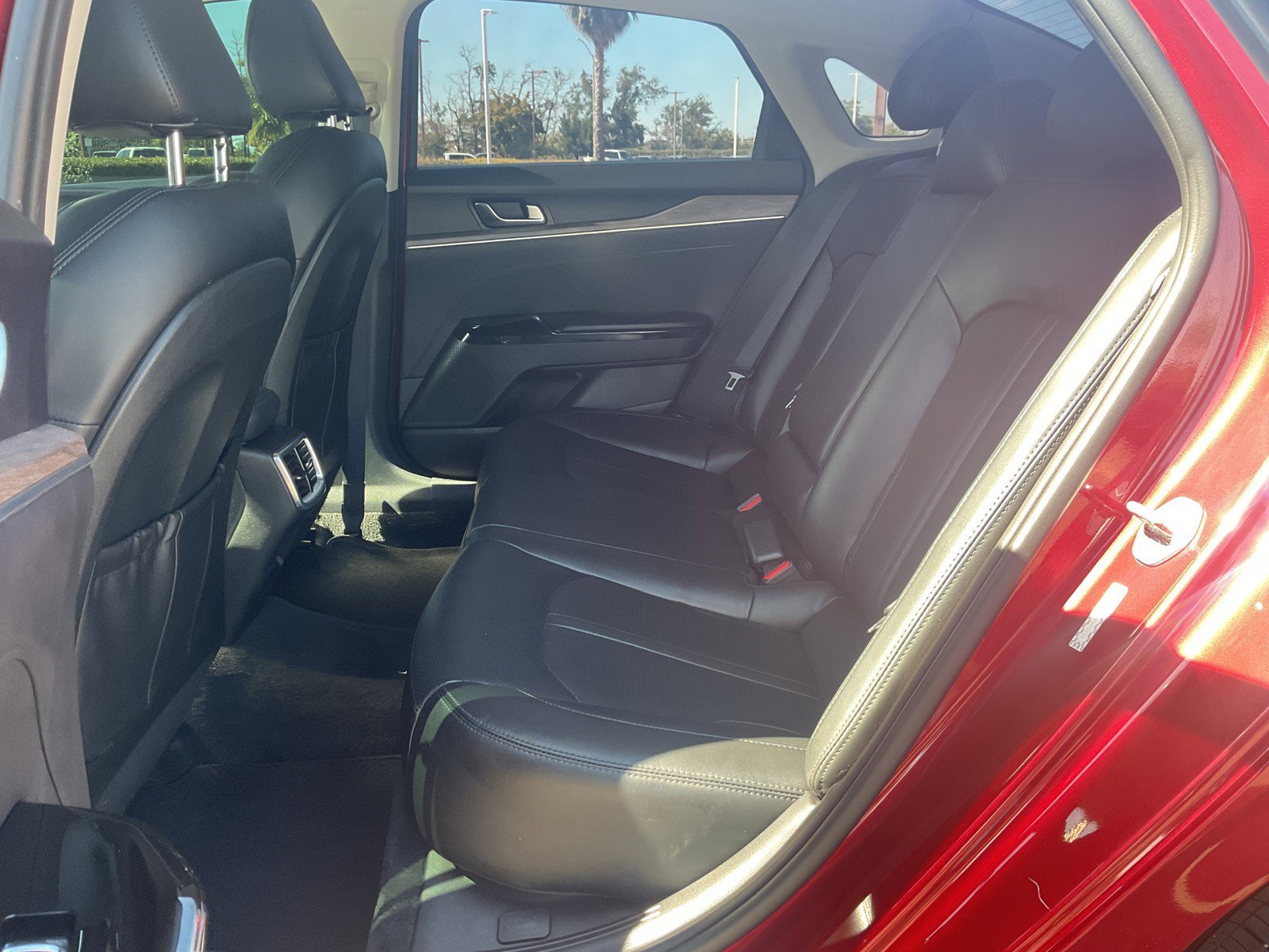 Used 2021 Passion Red Kia EX image 14