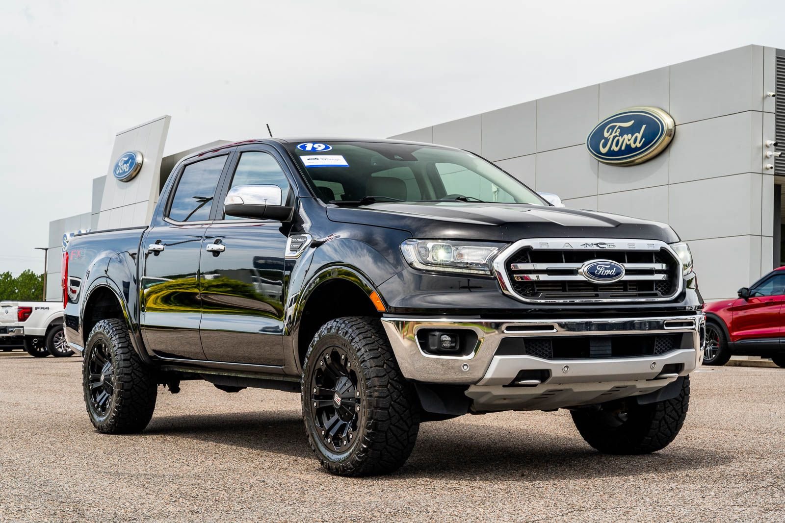 Certified Used 2019 Black Ford Lariat image 1