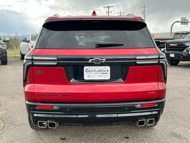 Used 2025 Radiant Red Tintcoat Chevrolet RS image 4