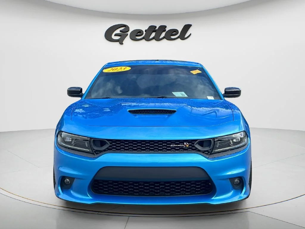 Used 2023 Blue Dodge Scat Pack image 2