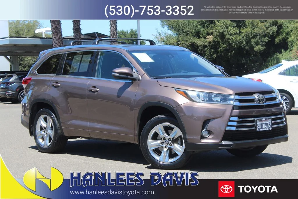 Used 2018 Brown Toyota Limited image 1