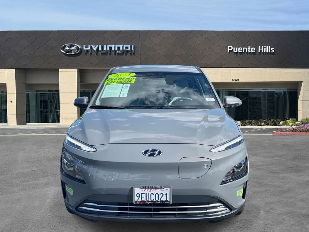 Certified 2023 Hyundai Kona EV SE with VIN KM8K23AG7PU168975 for sale in City of Industry, CA
