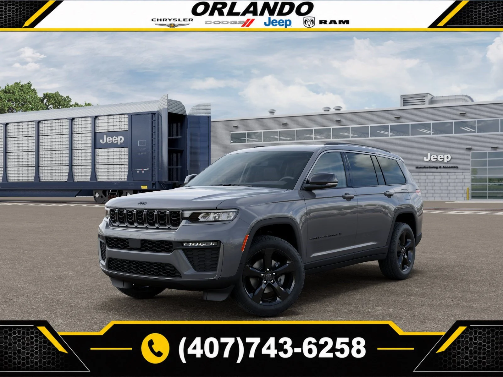 New 2027 Sting-Gray Clearcoat Jeep Limited image 1