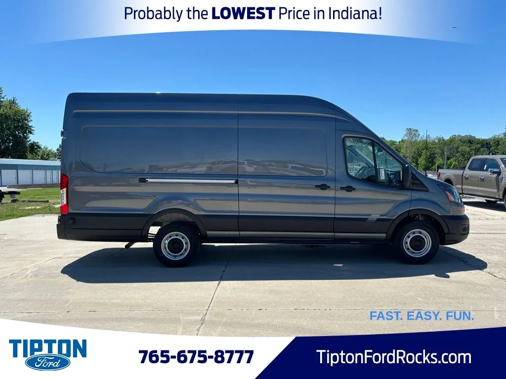 New 2026 Carbonized Gray Metallic Ford Cargo Van image 8