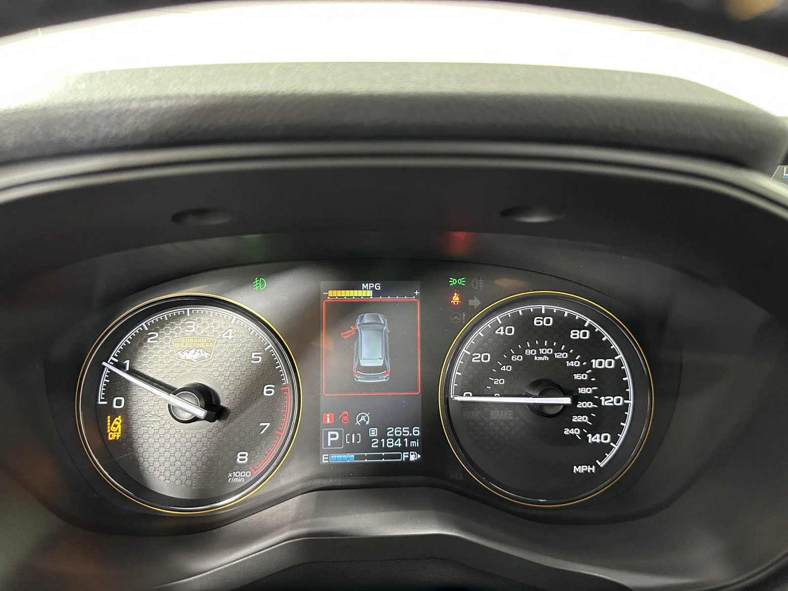 Used 2024 Crystal Black Silica Subaru Wilderness image 7