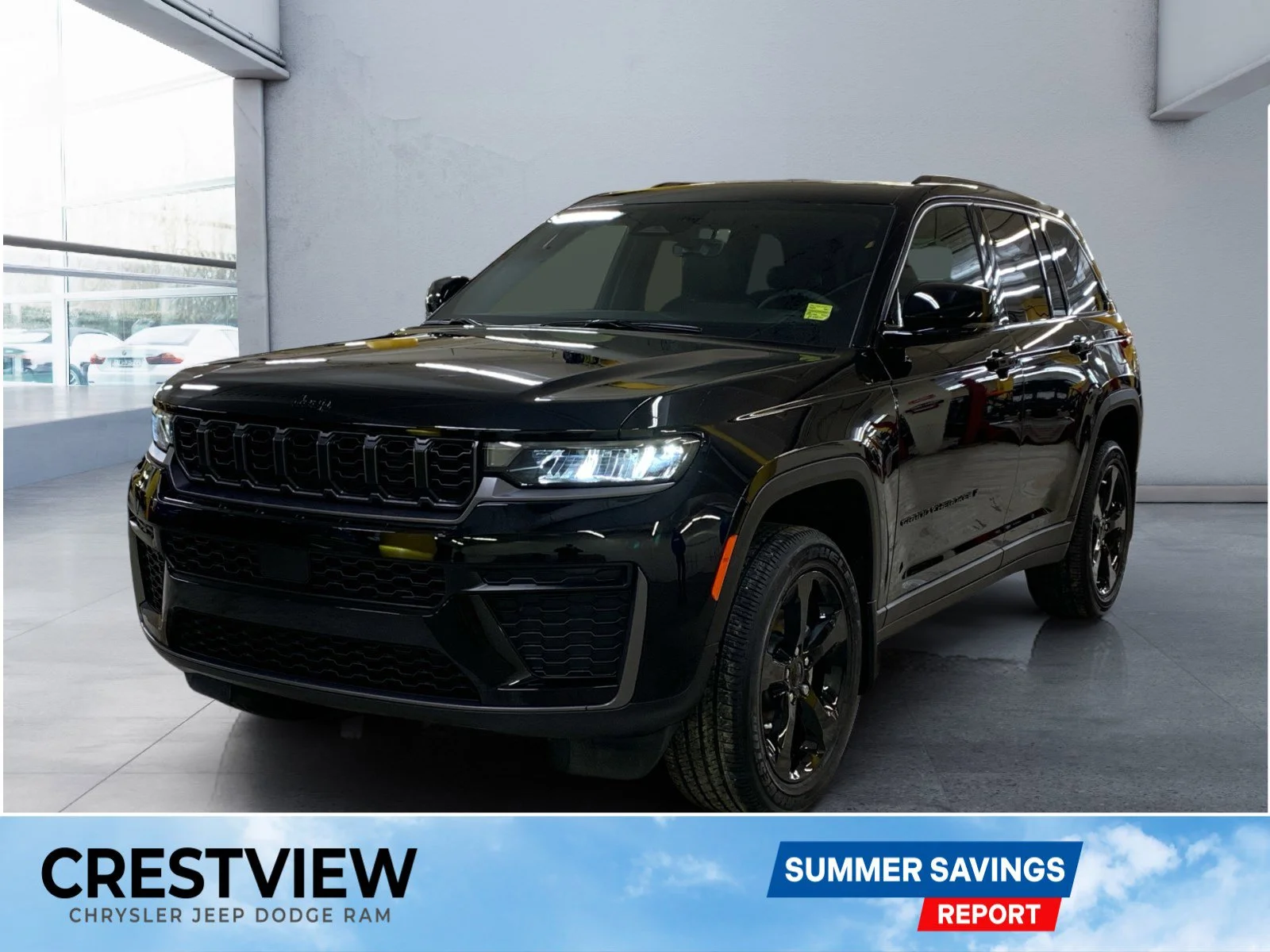 New 2026 Diamond Black Crystal Pearl Jeep Altitude image 1