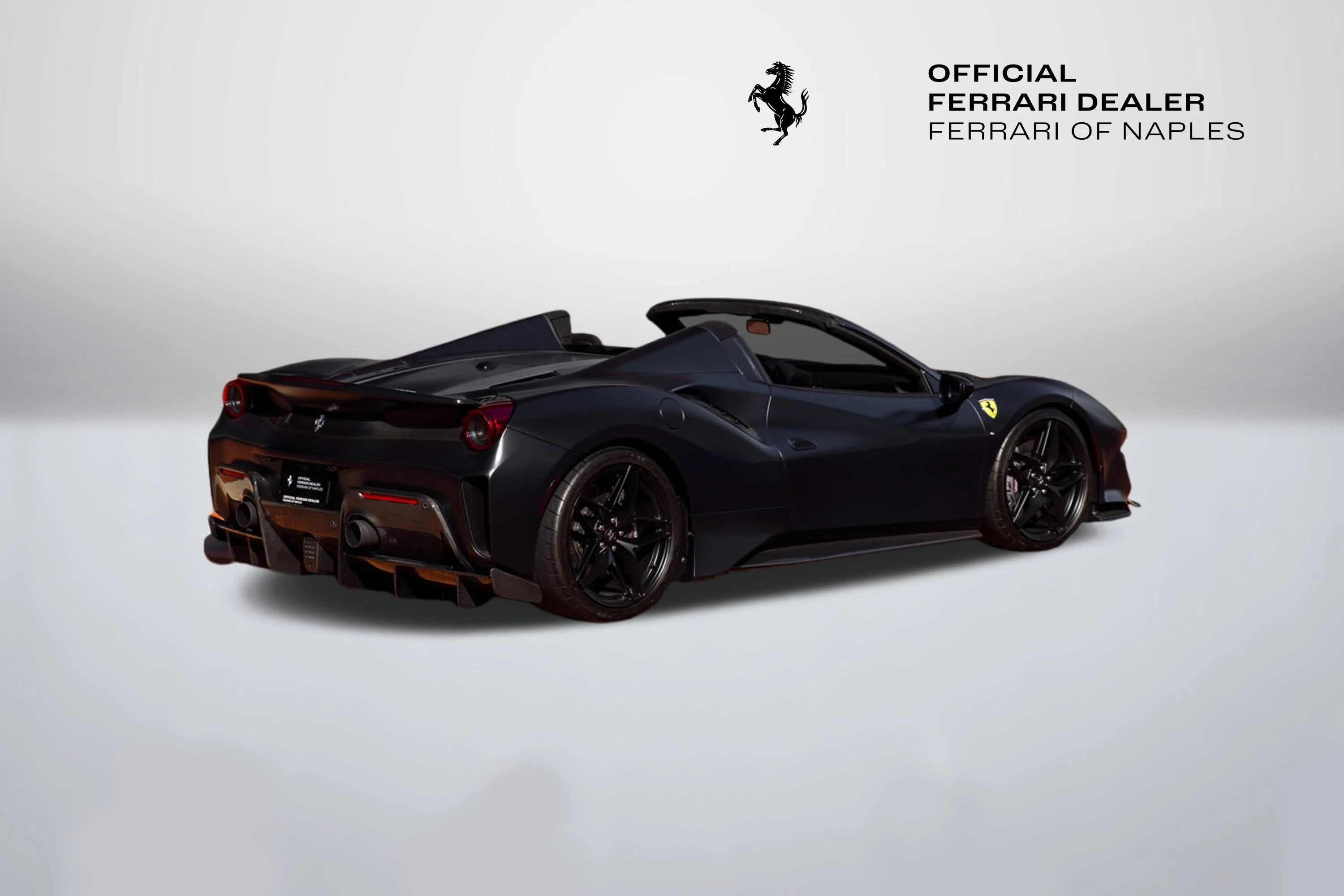 Used 2020 Nero Opaco Ferrari Base image 7