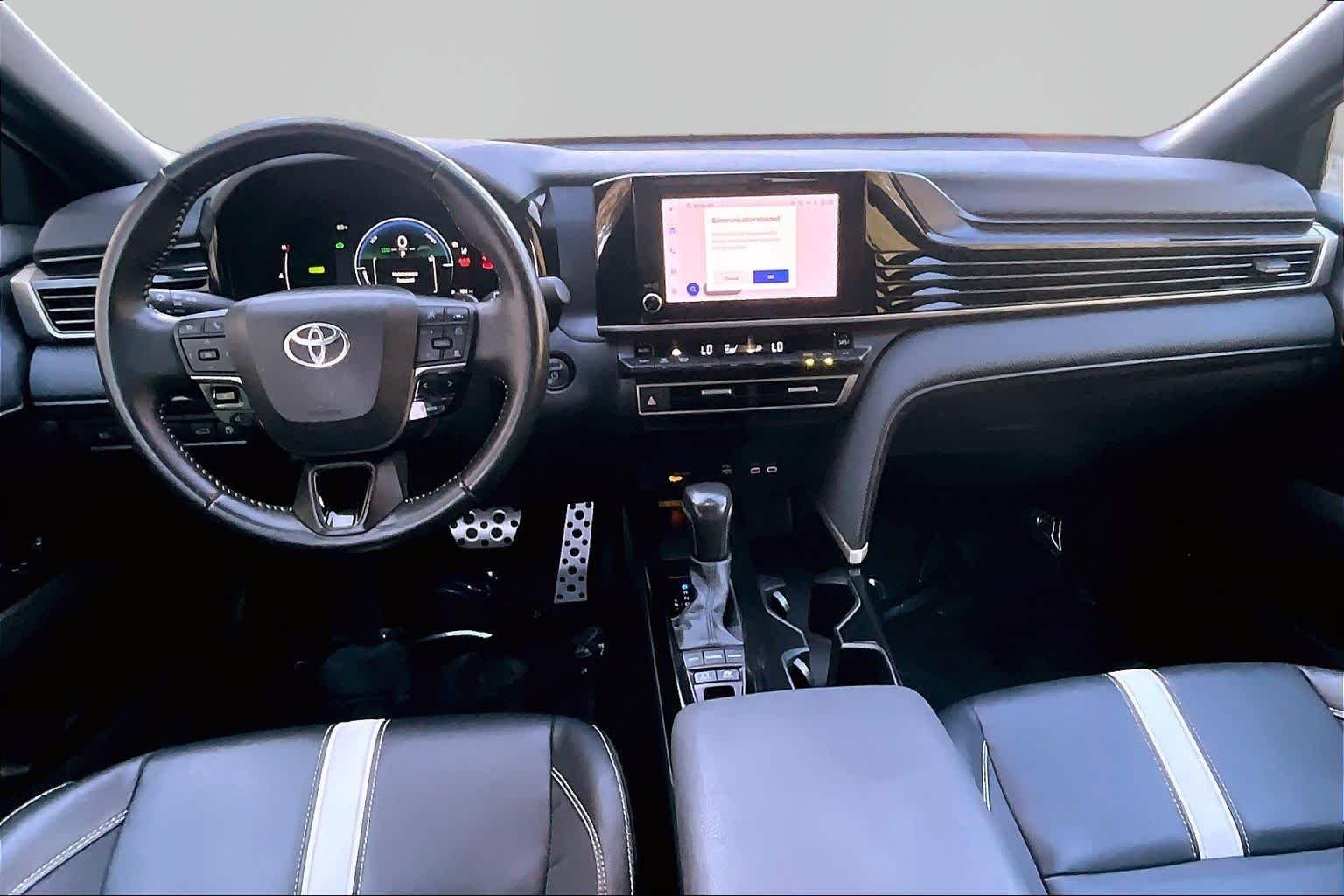 Used 2025 Midnight Black Metallic Toyota SE image 16