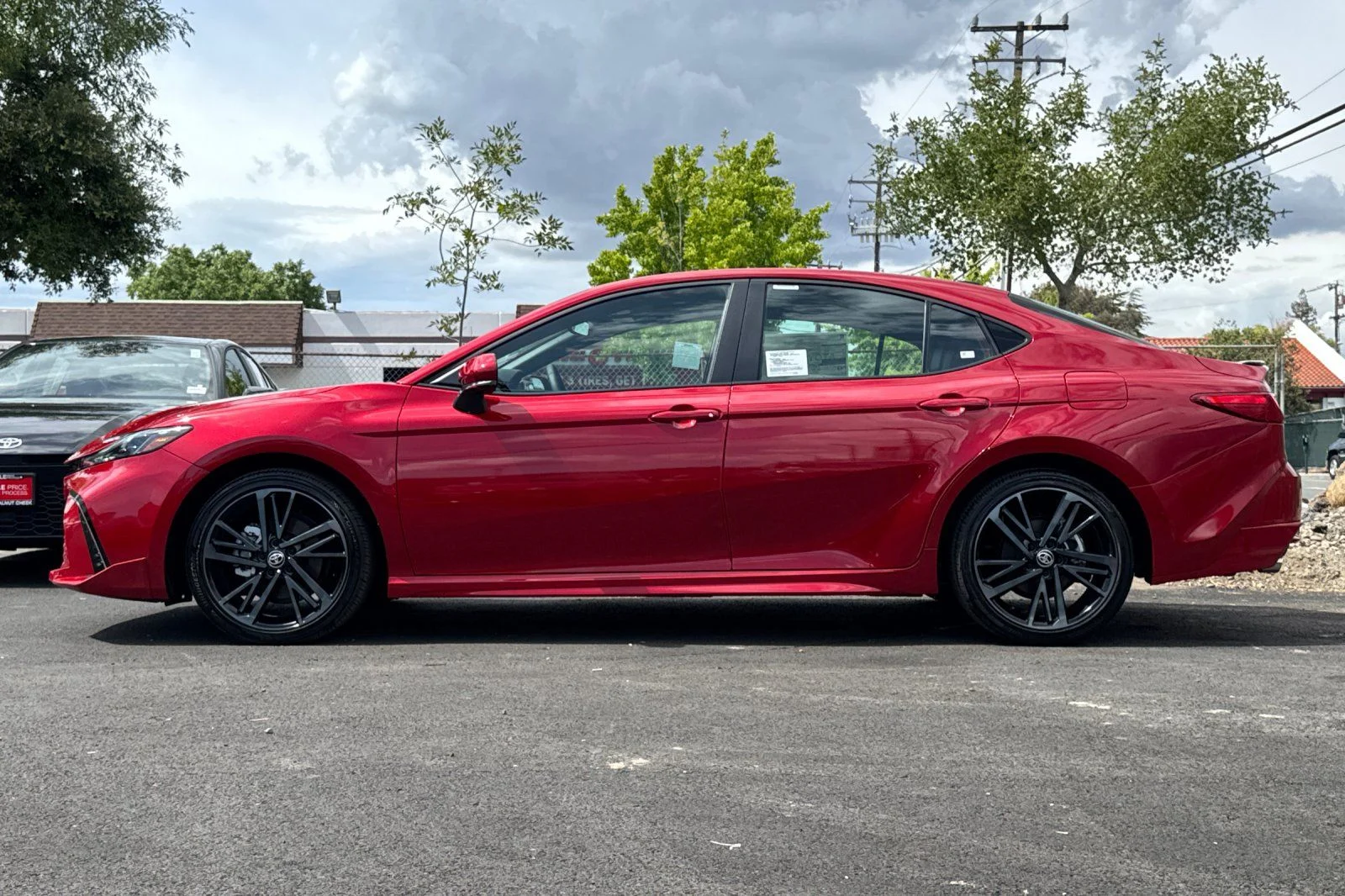 New 2026 Red Toyota XSE image 8