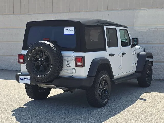 Used 2022 White Jeep Unlimited Willys image 13