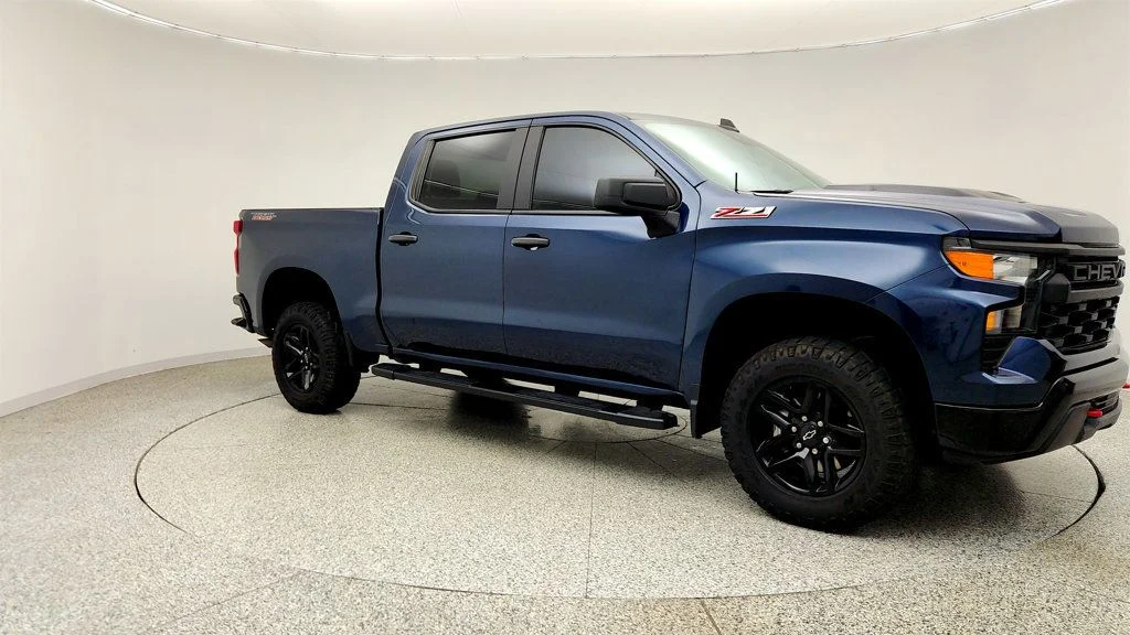 Used 2023 Northsky Blue Metallic Chevrolet 4WD Crew Cab 147