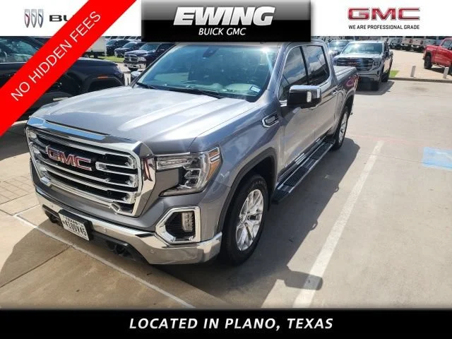 Used 2022 Satin Steel Metallic GMC SLT image 1