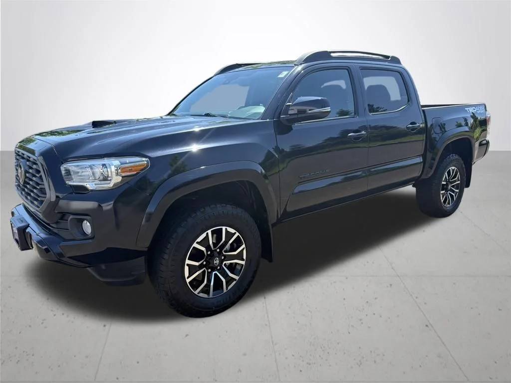 Used 2022 Black Toyota TRD Sport image 2