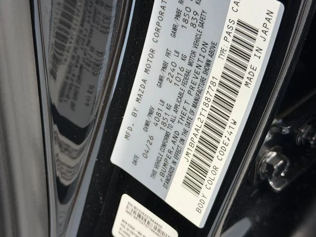 New 2026 Black Mazda 2.5 S image 12