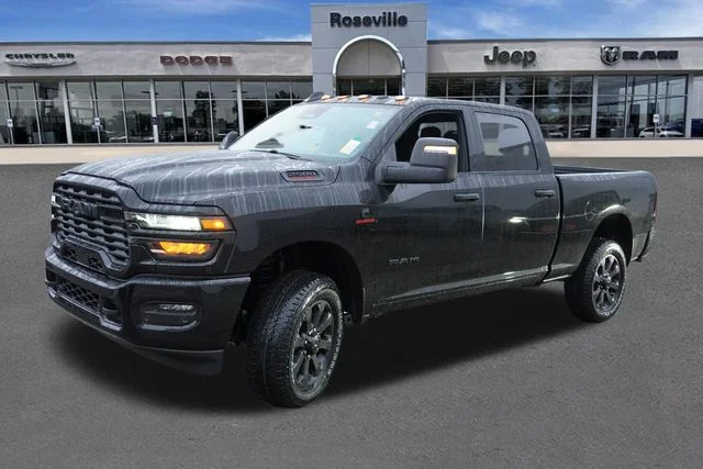 New 2026 Diamond Black Crystal Pearlcoat RAM Big Horn image 7